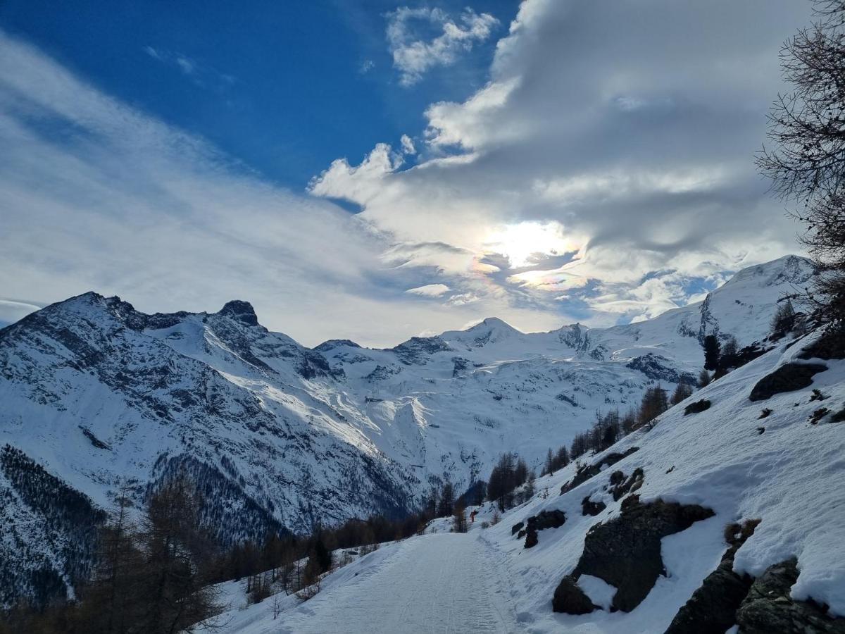 Chalet Ideal Saas Fee Eksteriør billede
