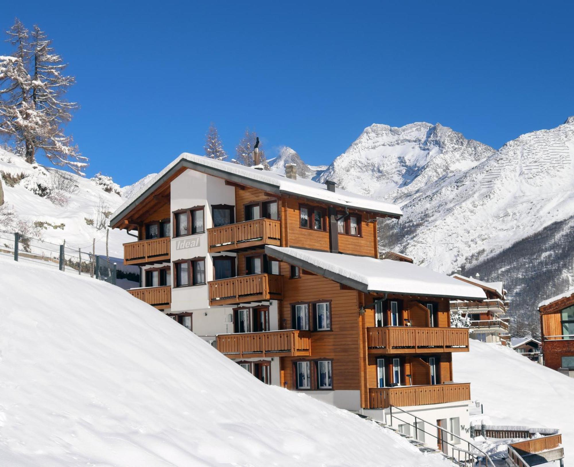 Chalet Ideal Saas Fee Eksteriør billede
